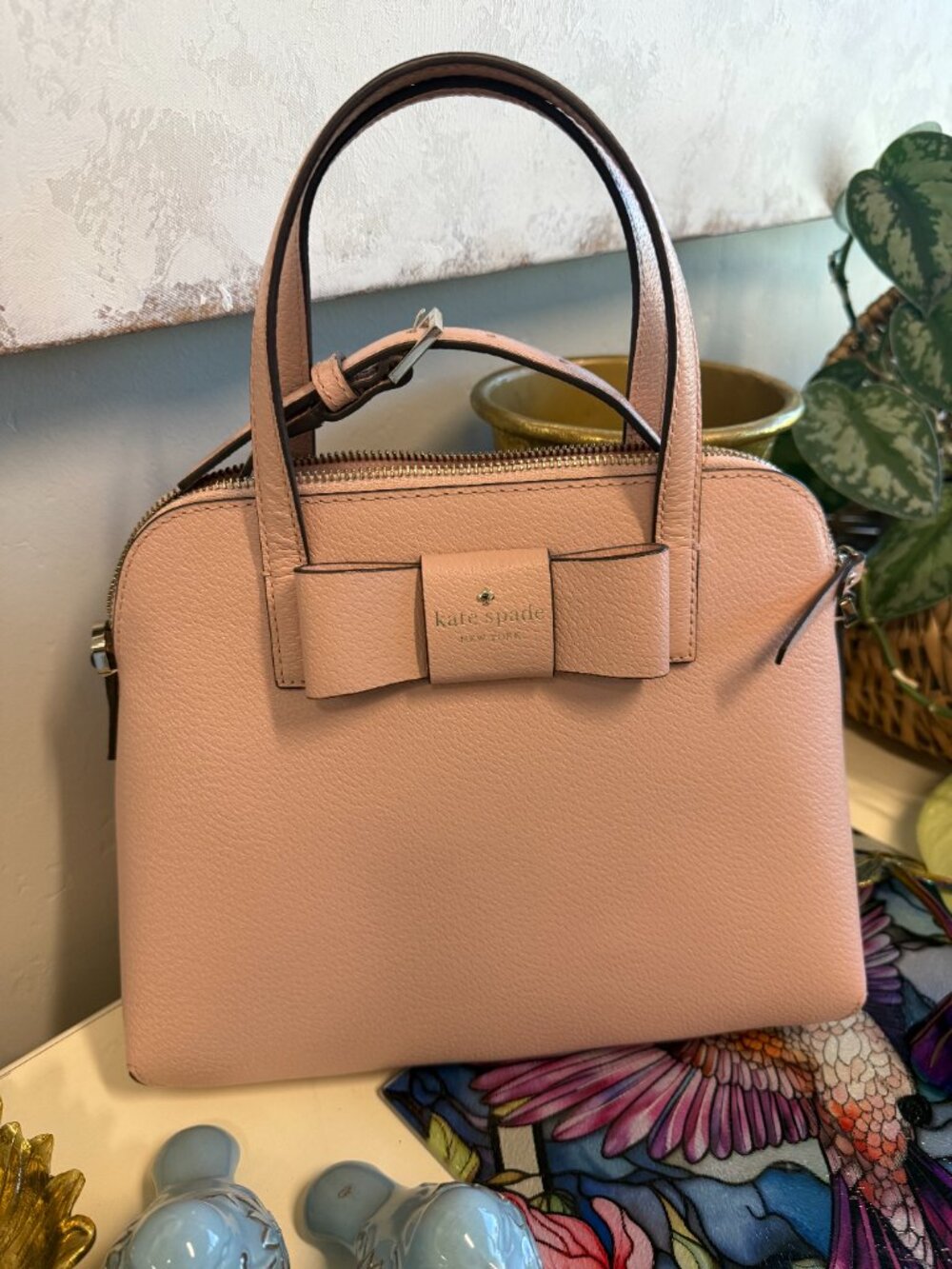 KATE SPADE Matthews Street Maise Satchel "Rosy Cheeks" Pink. - Picture 3 of 10
